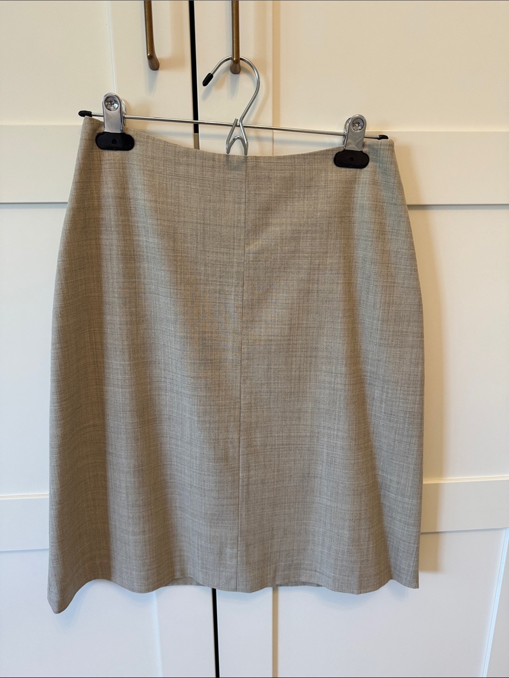 Tahari Neutral Tan Pencil Skirt